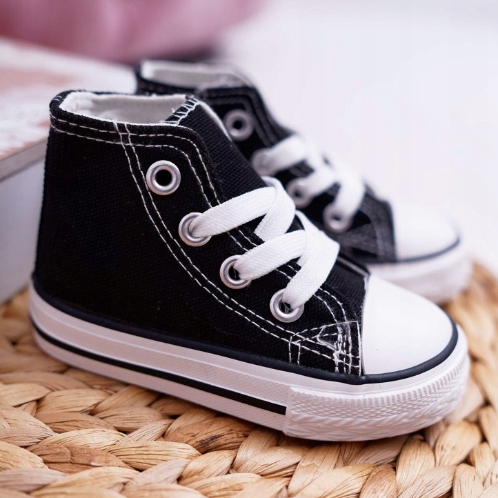 FRROCK Adidași clasici pentru copii negri Filemon negru negru 1