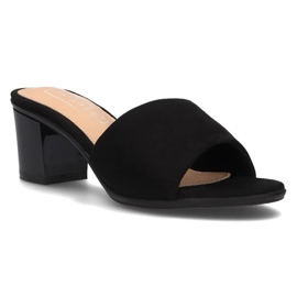 Filippo DK060 / 17 Bk papuci negri negru 1