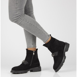 Cizme negri Filippo DBT3330 / 21 Bk negru 1