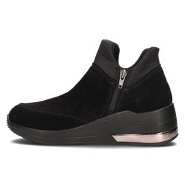 Cizme din piele Filippo DBT3029 / 21 Bk negru 1 Cizme din piele Filippo DBT3029 / 21 Bk negru 1