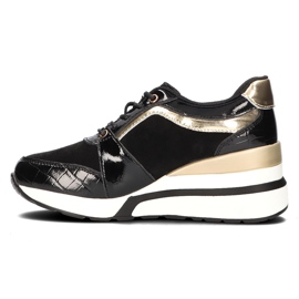 Tenisi din piele Filippo DP3167 / 21 Bk negru 1