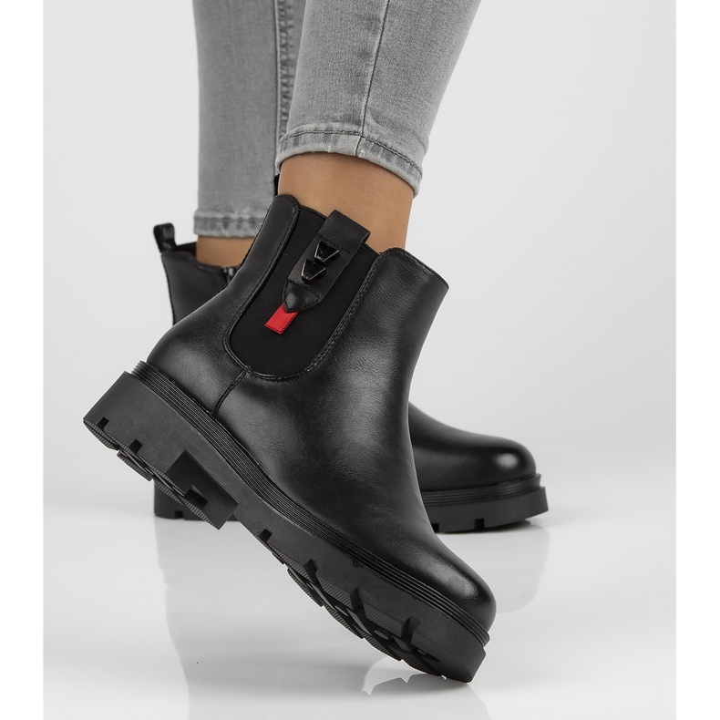 Cizme negri Filippo DBT3085 / 21 Bk negru 1 Cizme negri Filippo DBT3085 / 21 Bk negru 1