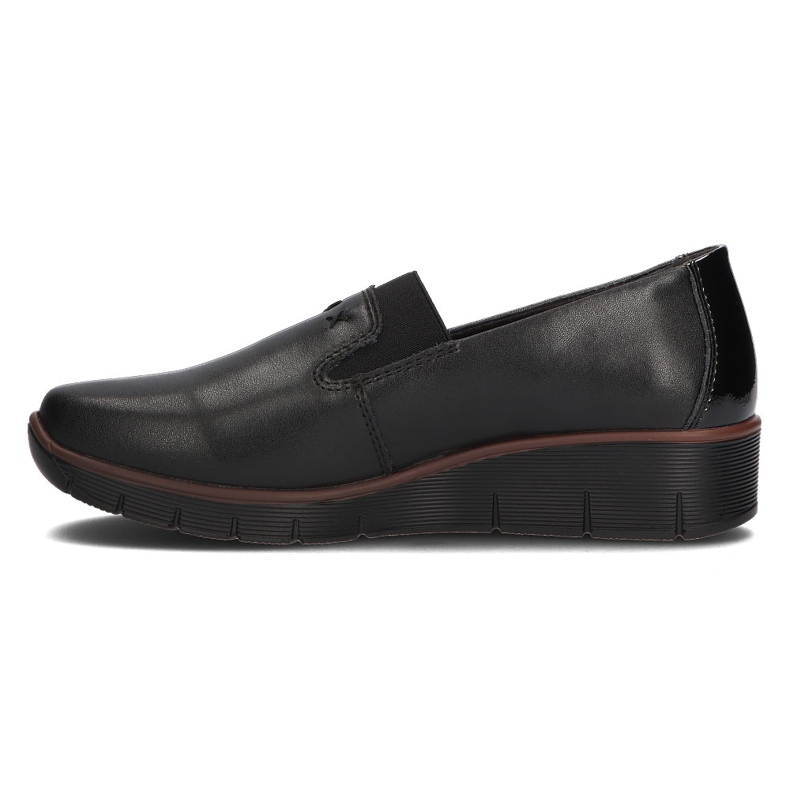 Pantofi din piele Filippo DP3160 / 21 Bk negru 1