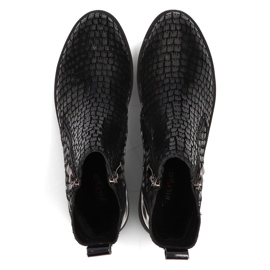 Cizme negri Filippo DBT3208 / 21 Bk negru 1