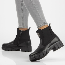 Cizme negri Filippo DBT3050 / 21 Bk negru 2 Cizme negri Filippo DBT3050 / 21 Bk negru 2