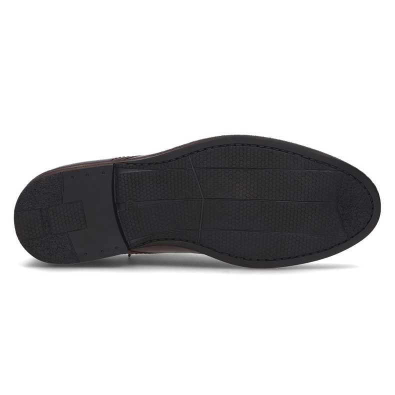 Pantofi din piele Filippo 1726 maro 2