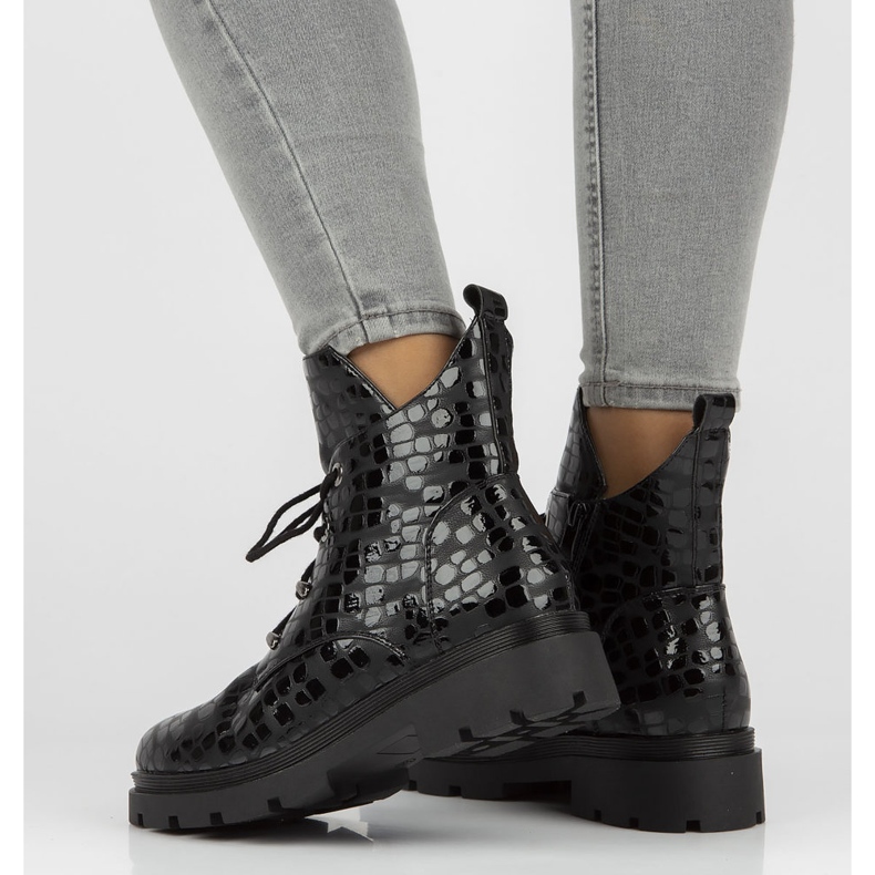 Cizme negri Filippo DBT3071 / 21 Bk negru 1