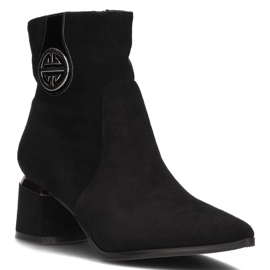 Cizme Filippo negre DBT3129 / 21 Bk negru 1