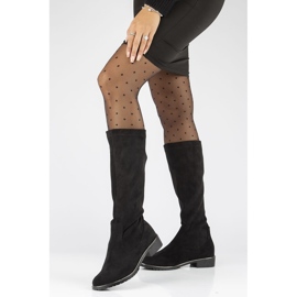 Cizme Filippo negre DKZ3120 / 21 Bk negru 1