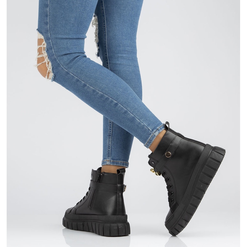 Cizme Filippo V2001 negre negru 2 Cizme Filippo V2001 negre negru 2