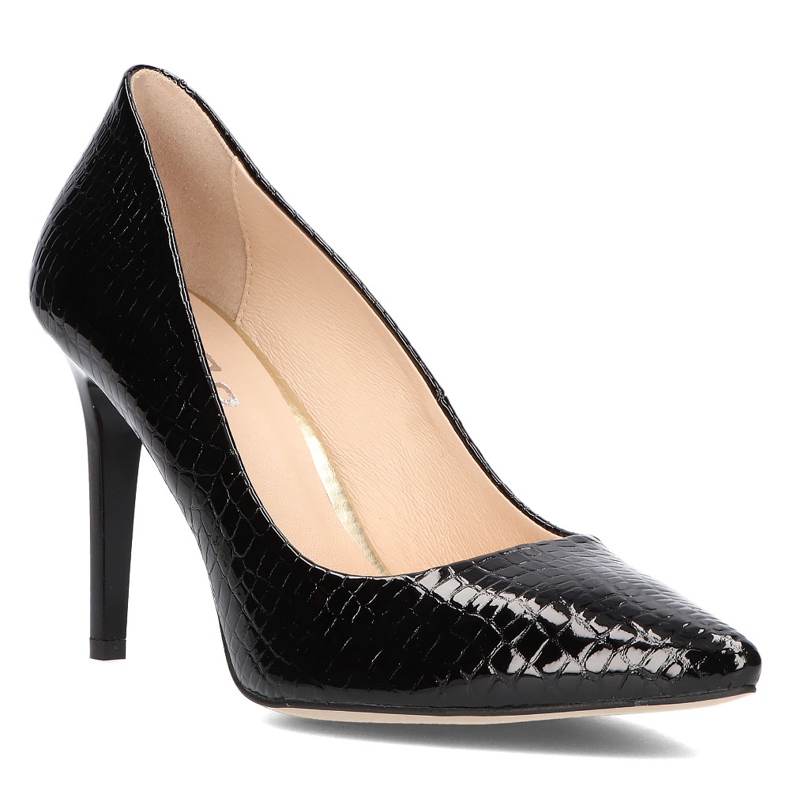 Pompi piele Filippo 1555 Black negru 1