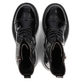Cizme Filippo negre DBT3023 / 21 Bk negru 1
