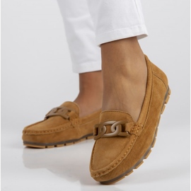 Mocasini din piele Filippo DP3630 / 22 Br maro 2