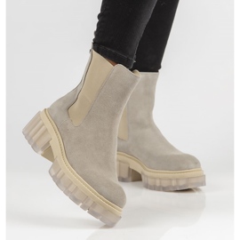 Cizme gri Filippo 30328 din piele intoarsa 1 Cizme gri Filippo 30328 din piele intoarsa 1