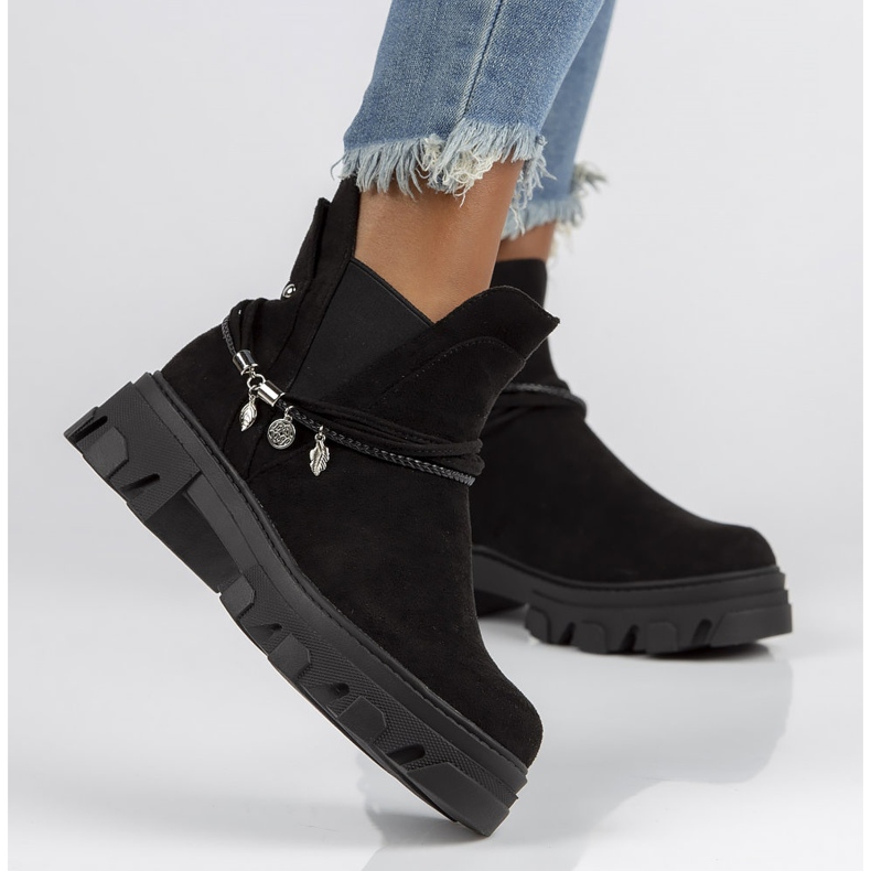 Cizme Filippo DBT3674 / 22 Bk negre negru 2 Cizme Filippo DBT3674 / 22 Bk negre negru 2