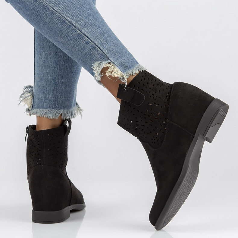 Filippo DBT3676 / 22 Bk cizme negre negru 2