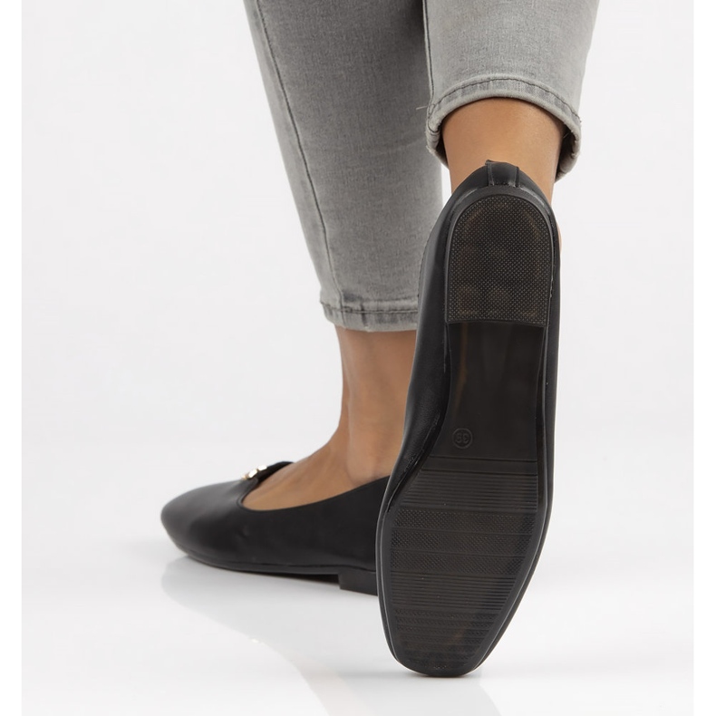 Filippo B50013-BL Balerini negri negru 1