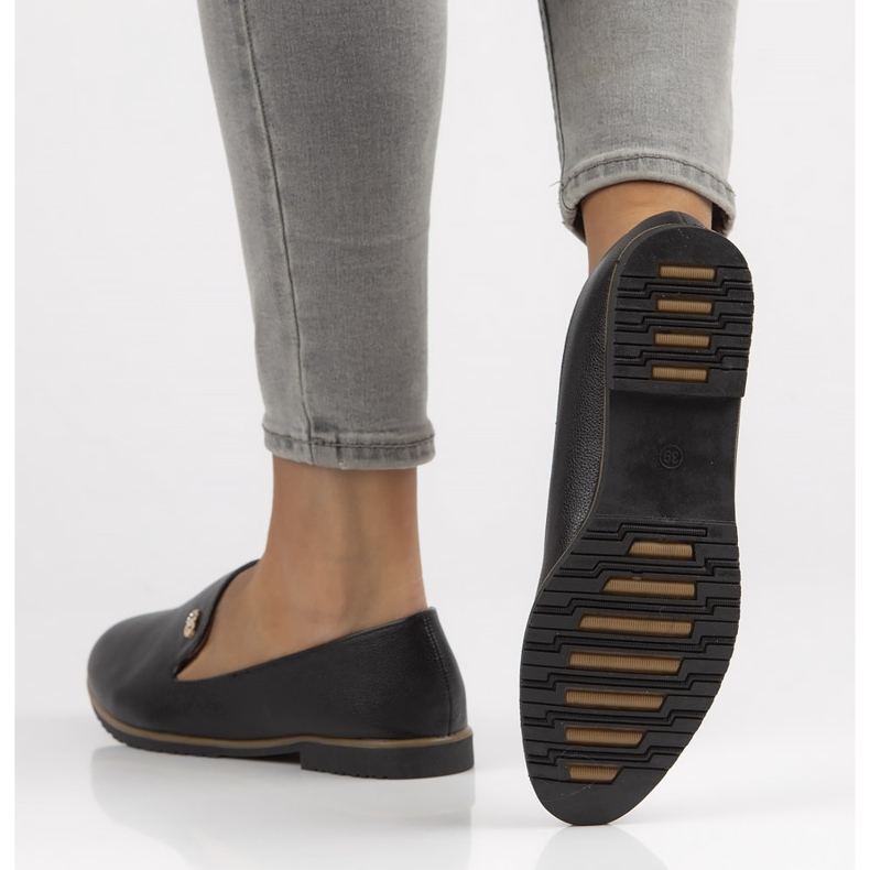 Filippo B5002-BL pantofi negri negru 2