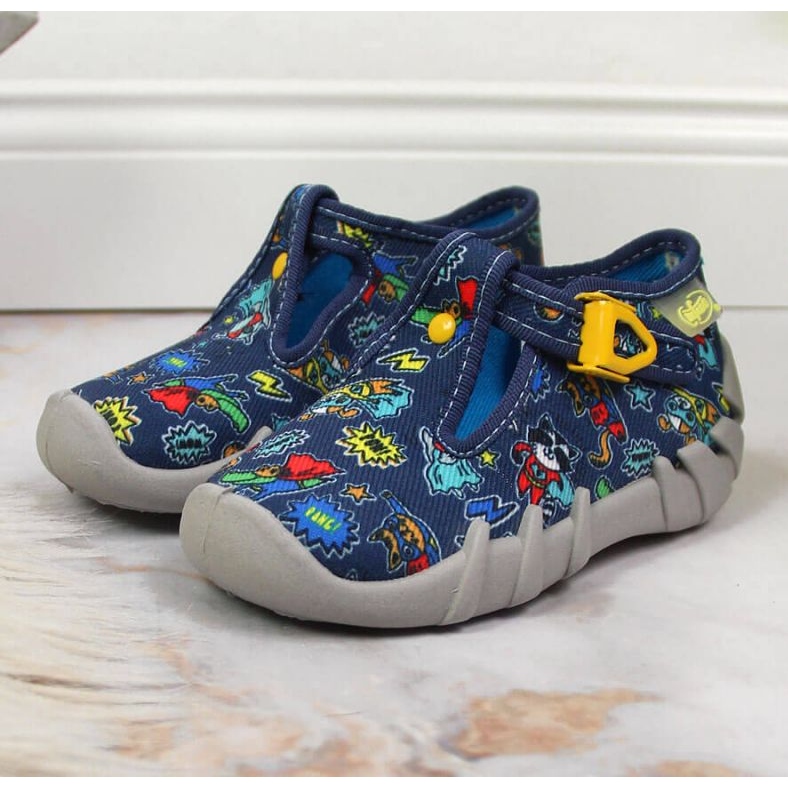 Papuci Befado Jr BEF2M bleumarin albastru marin 2