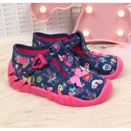 Papuci Befado Jr BEF2N bleumarin albastru marin 2