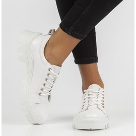 Tenisi din piele FILIPPO DP3522 / 22 Wh alb 2 Tenisi din piele FILIPPO DP3522 / 22 Wh alb 2