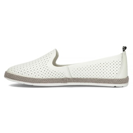 Pantofi din piele Filippo DP081 / 22 Wh alb 1