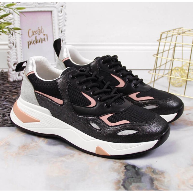 Adidasi sport Vinceza W JAN91A negri negru 2