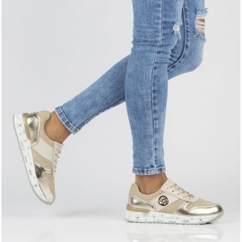 Tenisi din piele Filippo DP3542 / 22 Be beige bej 1