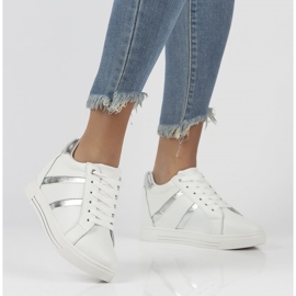 Tenisi din piele Filippo DP3549 / 22 Wh alb 2 Tenisi din piele Filippo DP3549 / 22 Wh alb 2