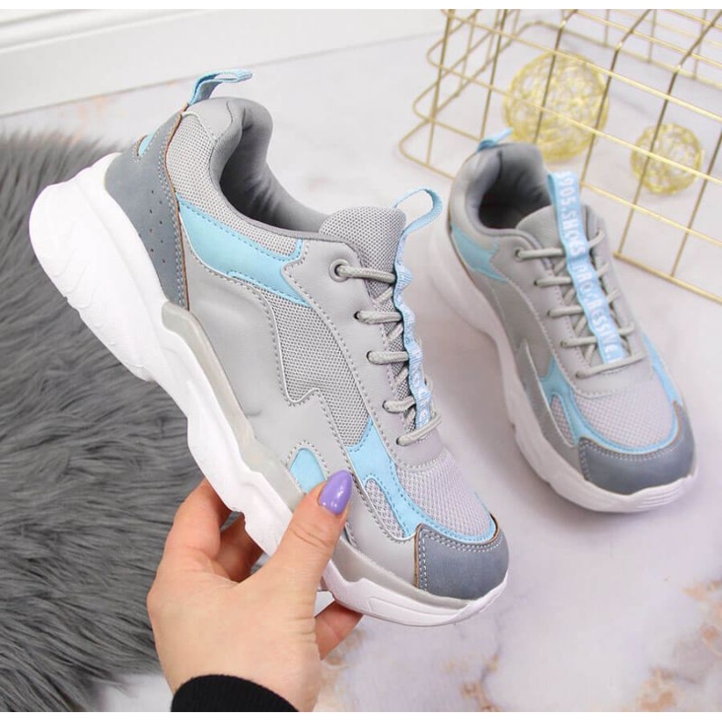 Vinceza W JAN121 pantofi sport gri 1