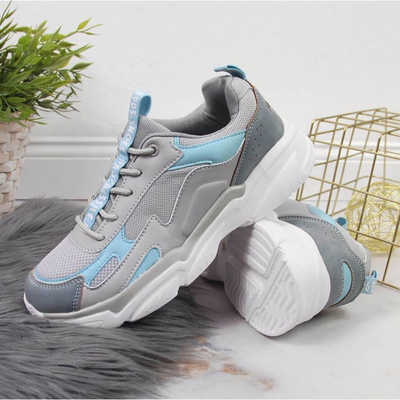 Vinceza W JAN121 pantofi sport gri 2