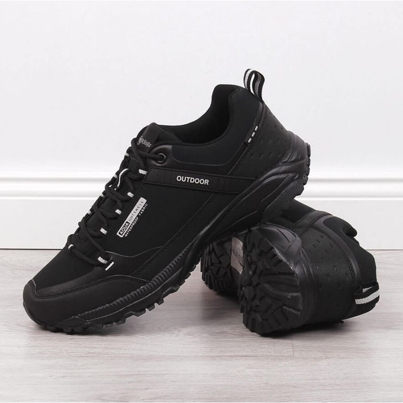 Pantofi de trekking McKeylor M JAN124 negri negru 2