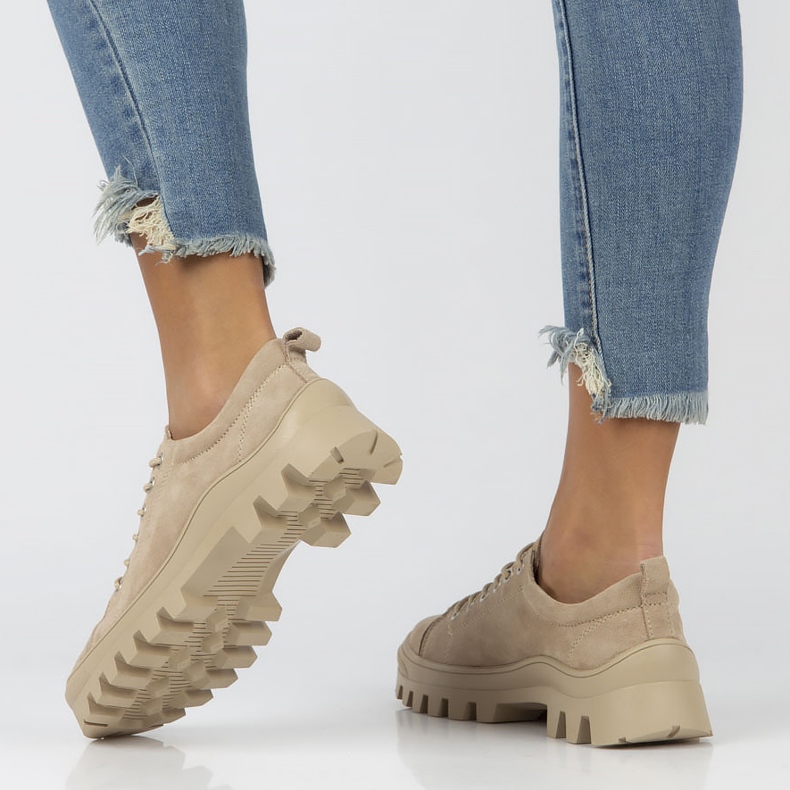 Tenisi piele FILIPPO DP3522 / 22 Be beige bej 2