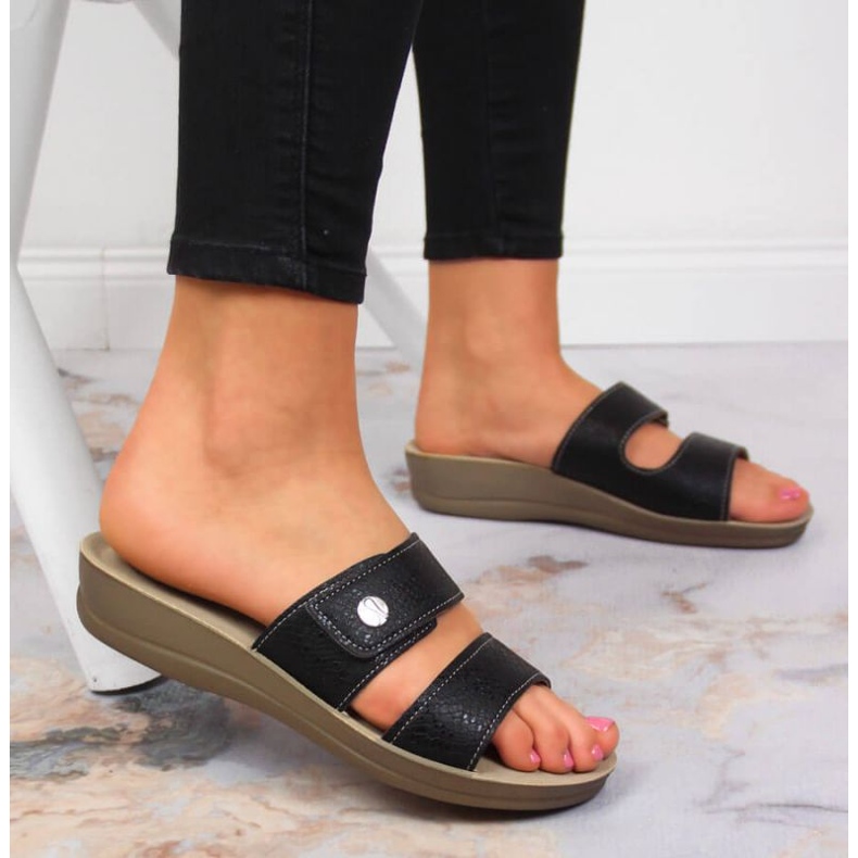 Velcro Inblu W ARC10B negru 2