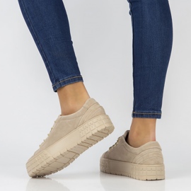 Tenisi piele FILIPPO DP3527 / 22 Be beige bej 2
