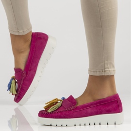 Pantofi piele Filippo DP3535 / 22 Fh roz 1