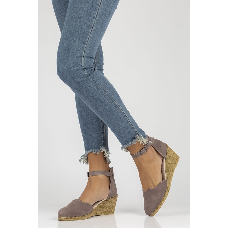 Sandale din piele Filippo DS1394 / 22 Sd erich-bej 2