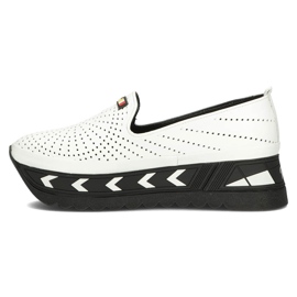 Pantofi din piele Filippo DP3906 / 22 Wh alb 2 Pantofi din piele Filippo DP3906 / 22 Wh alb 2