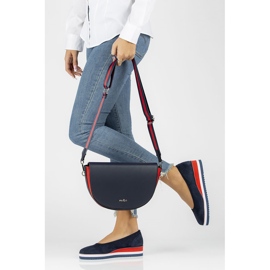 Balerini din piele Filippo DP2323 / 22 Nv bleumarin albastru marin 1