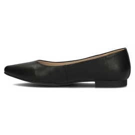 Pantofi din piele Filippo DP3644 / 22 Bk negru 1