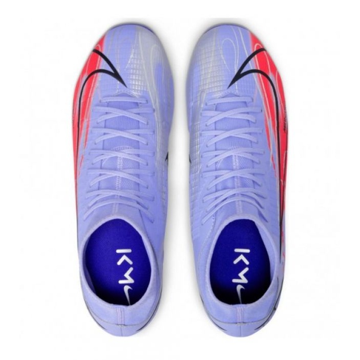 Pantofi de fotbal Nike Mercurial Superfly 8 Academy Km FG / MG M DB2857 506 negru, violet, roșu trandafiri și violete 1