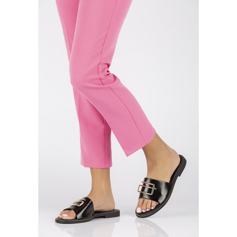 Filippo DK3701 / 22 Bk papuci negri negru 1