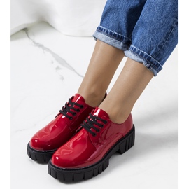 Pantofi roșii lăcuți de la Eileen roșu 1 Pantofi roșii lăcuți de la Eileen roșu 1