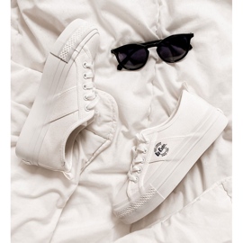 Adidași Pe Lee Cooper LCW-22-31-0837L Platformă Albă 1