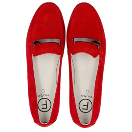 Pantofi Filippo DP1209 / 20 Rd Rosu roșu 4