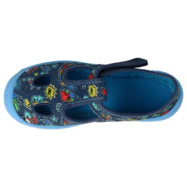 Pantofi copii Befado 533P021 albastru marin multicolor 8