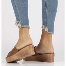 Filippo DK3608 / 22 Papuci maro 1