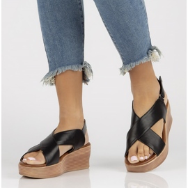 Sandale Filippo DS3609 / 22 Bk negre negru 1