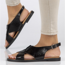 Sandale Filippo DS2104 / 22 Bk negre negru 1