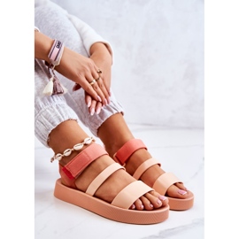 Sandale Cauciuc Parfumate Cu Velcro ZAXY HH285288 Portocaliu portocale 2